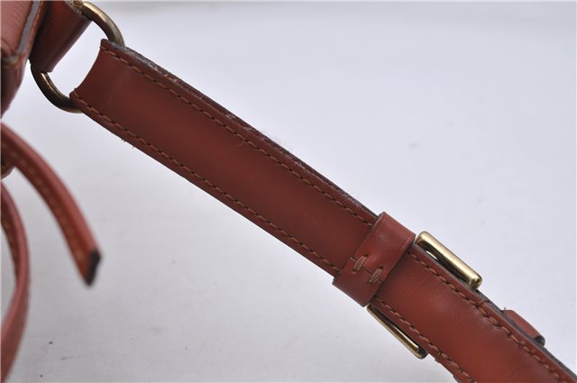 Authentic Louis Vuitton Epi Noe Shoulder Bag Brown M44028 LV 7476D