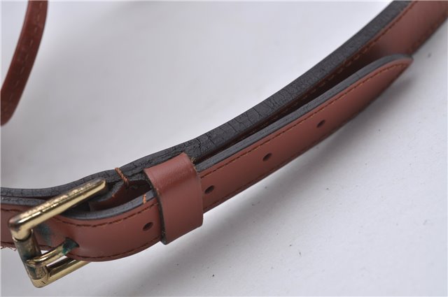 Authentic Louis Vuitton Epi Noe Shoulder Bag Brown M44028 LV 7476D