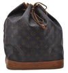 Authentic Louis Vuitton Monogram Noe Shoulder Bag M42224 LV 7477D