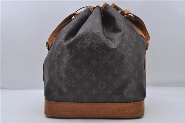 Authentic Louis Vuitton Monogram Noe Shoulder Bag M42224 LV 7477D