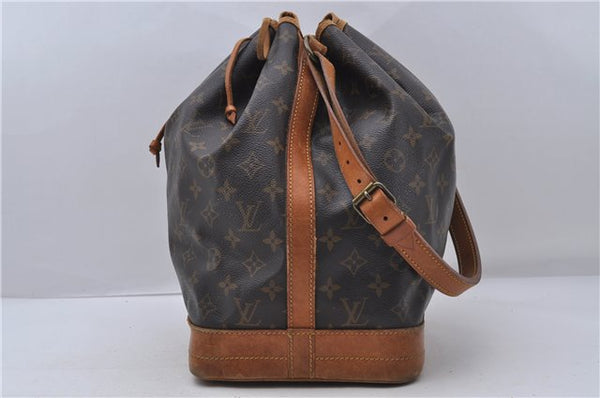 Authentic Louis Vuitton Monogram Noe Shoulder Bag M42224 LV 7477D