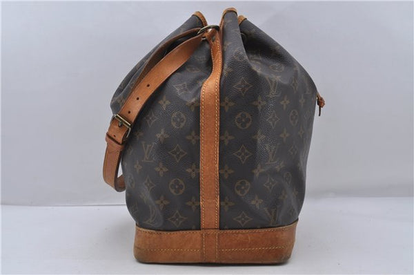 Authentic Louis Vuitton Monogram Noe Shoulder Bag M42224 LV 7477D
