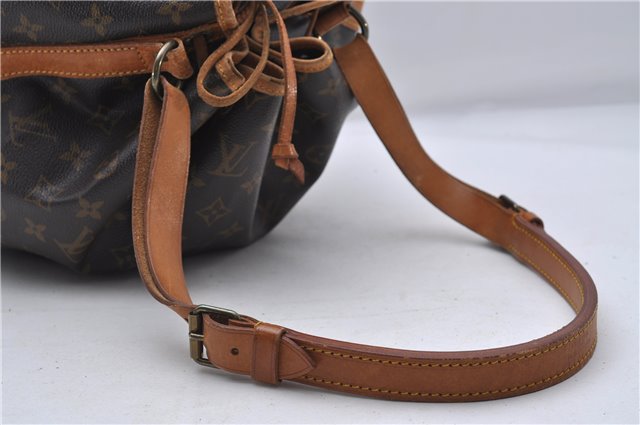 Authentic Louis Vuitton Monogram Noe Shoulder Bag M42224 LV 7477D