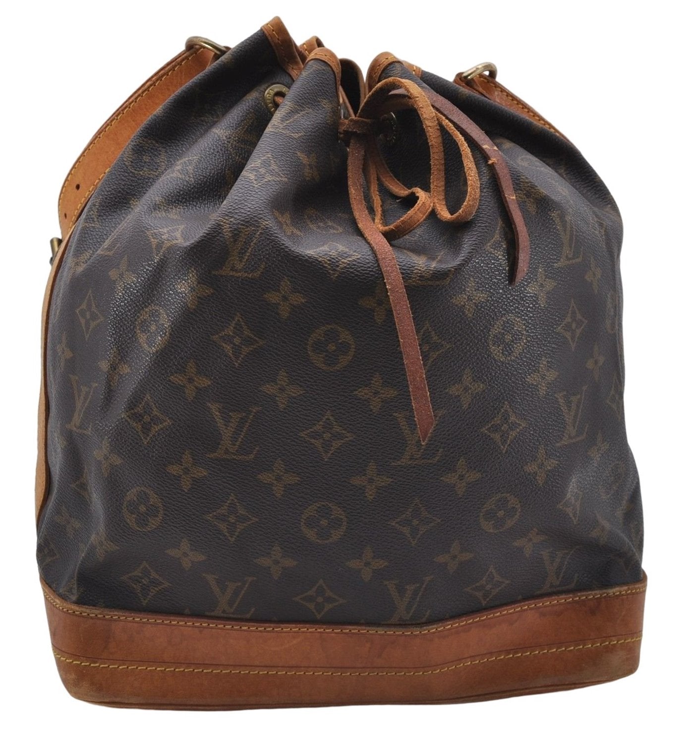 Authentic Louis Vuitton Monogram Noe Shoulder Bag M42224 LV 7478D