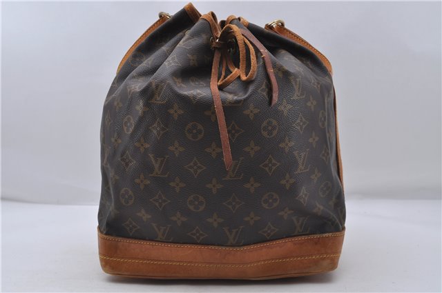 Authentic Louis Vuitton Monogram Noe Shoulder Bag M42224 LV 7478D