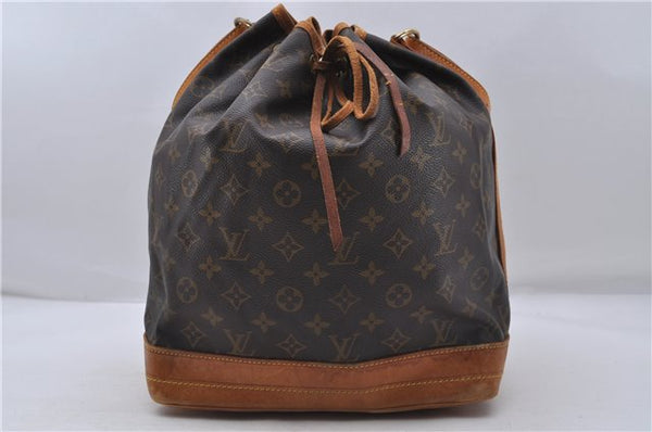 Authentic Louis Vuitton Monogram Noe Shoulder Bag M42224 LV 7478D