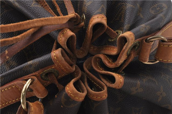 Authentic Louis Vuitton Monogram Noe Shoulder Bag M42224 LV 7478D