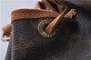 Authentic Louis Vuitton Monogram Noe Shoulder Bag M42224 LV 7478D