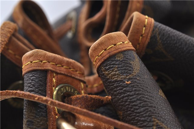 Authentic Louis Vuitton Monogram Noe Shoulder Bag M42224 LV 7478D