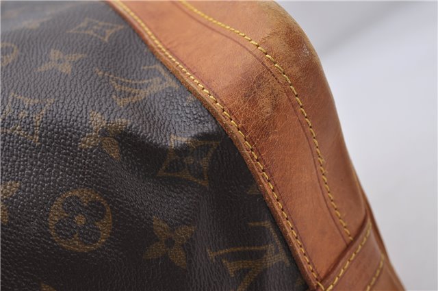 Authentic Louis Vuitton Monogram Noe Shoulder Bag M42224 LV 7478D