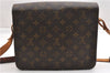 Authentic Louis Vuitton Monogram Cartouchiere GM M51252 Shoulder Cross Bag 7492F