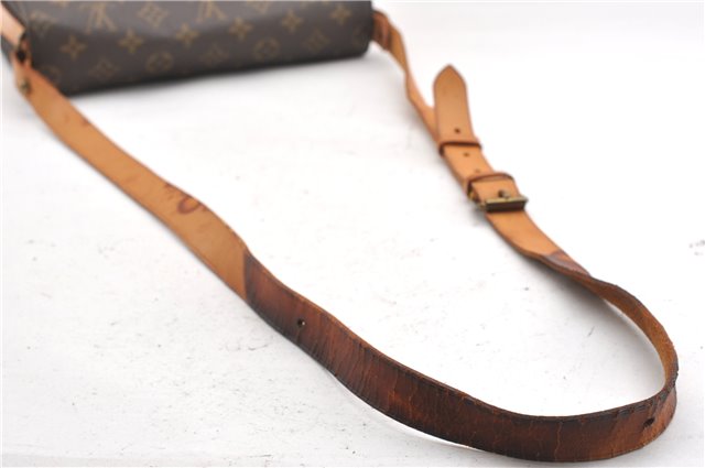 Authentic Louis Vuitton Monogram Cartouchiere GM M51252 Shoulder Cross Bag 7492F