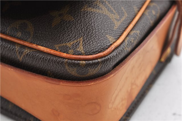 Authentic Louis Vuitton Monogram Cartouchiere GM M51252 Shoulder Cross Bag 7492F