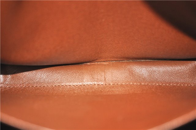 Authentic Louis Vuitton Monogram Cartouchiere GM M51252 Shoulder Cross Bag 7492F