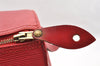 Authentic Louis Vuitton Epi Speedy 30 Hand Boston Bag Red M43007 LV 7492I