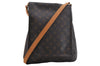 Authentic Louis Vuitton Monogram Musette Shoulder Cross Body Bag M51256 LV 7495D