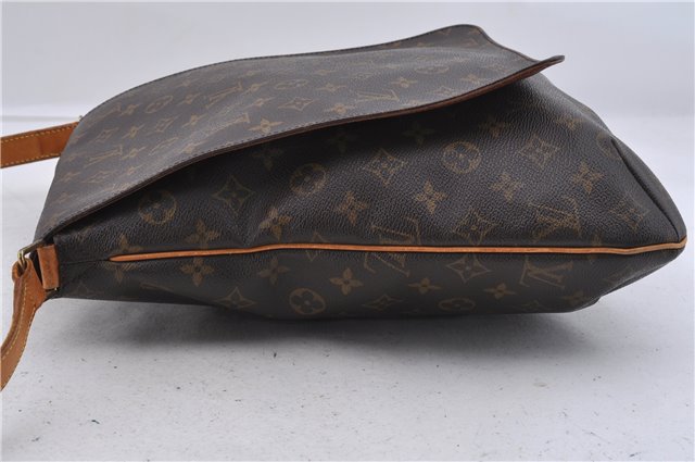 Authentic Louis Vuitton Monogram Musette Shoulder Cross Body Bag M51256 LV 7495D