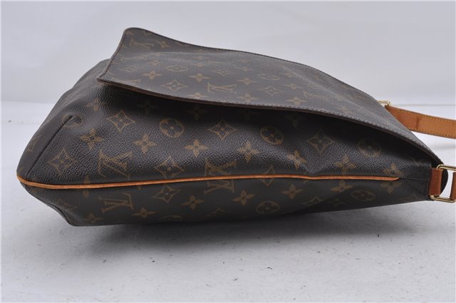 Authentic Louis Vuitton Monogram Musette Shoulder Cross Body Bag M51256 LV 7495D