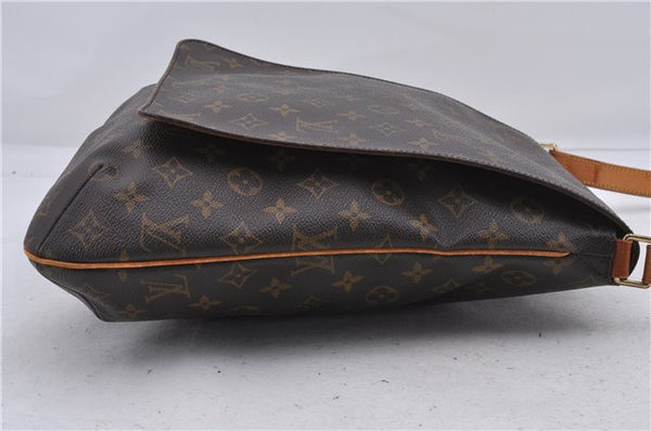Authentic Louis Vuitton Monogram Musette Shoulder Cross Body Bag M51256 LV 7495D