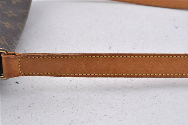 Authentic Louis Vuitton Monogram Musette Shoulder Cross Body Bag M51256 LV 7495D