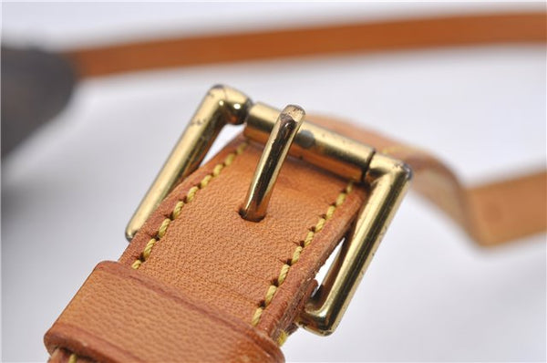 Authentic Louis Vuitton Monogram Musette Shoulder Cross Body Bag M51256 LV 7495D