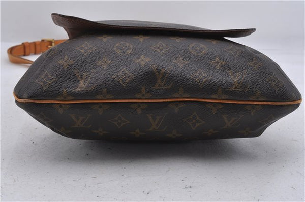 Authentic Louis Vuitton Monogram Musette Shoulder Cross Body Bag M51256 LV 7495D