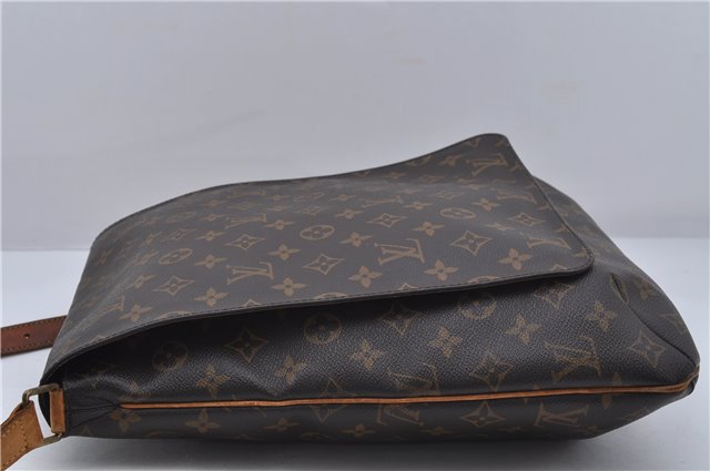 Authentic Louis Vuitton Monogram Musette Shoulder Cross Body Bag M51256 LV 7496D