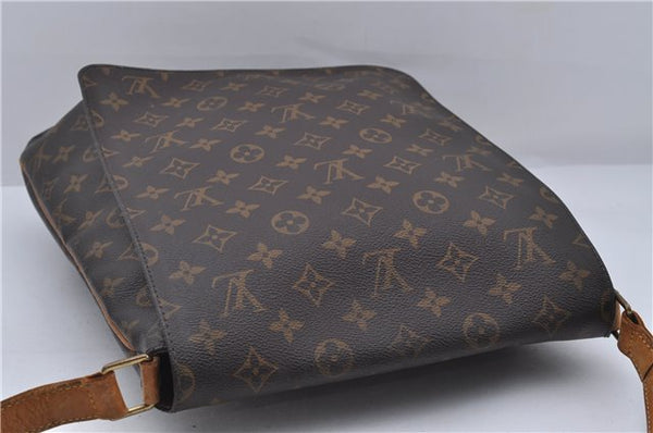 Authentic Louis Vuitton Monogram Musette Shoulder Cross Body Bag M51256 LV 7496D