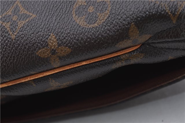 Authentic Louis Vuitton Monogram Musette Shoulder Cross Body Bag M51256 LV 7496D