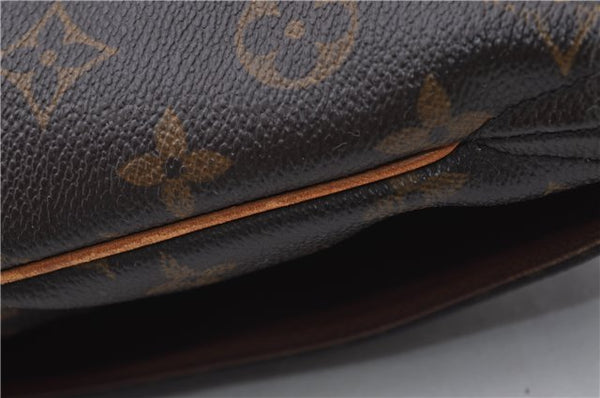 Authentic Louis Vuitton Monogram Musette Shoulder Cross Body Bag M51256 LV 7496D