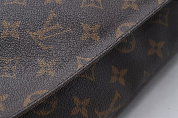 Authentic Louis Vuitton Monogram Musette Shoulder Cross Body Bag M51256 LV 7496D