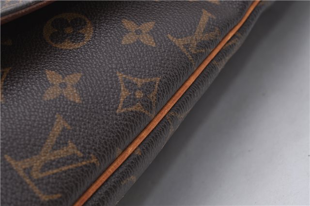Authentic Louis Vuitton Monogram Musette Shoulder Cross Body Bag M51256 LV 7496D