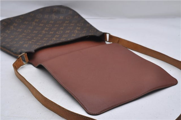 Authentic Louis Vuitton Monogram Musette Shoulder Cross Body Bag M51256 LV 7496D