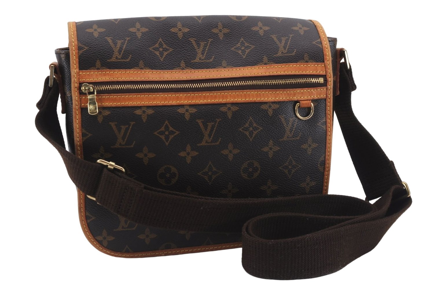 Louis Vuitton Monogram Messenger Bosphore PM Shoulder Cross Bag M40106 LV 7498D