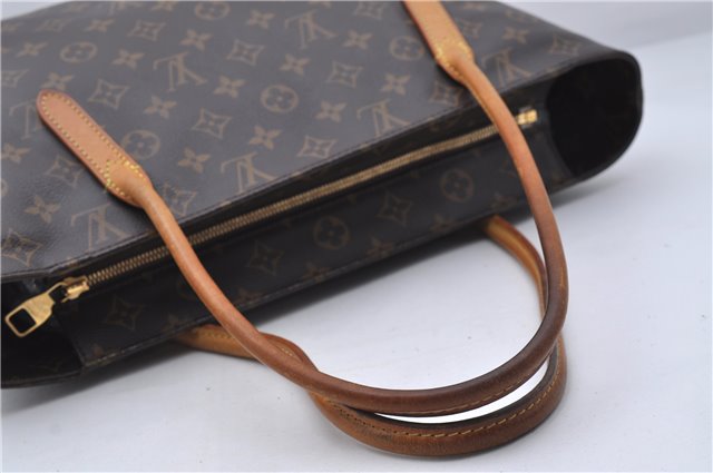 Authentic Louis Vuitton Monogram Raspail PM Shoulder Tote Bag M40608 LV 7503D