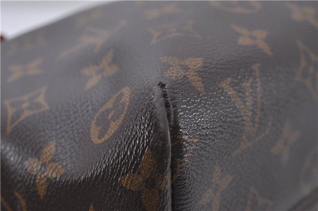 Authentic Louis Vuitton Monogram Raspail PM Shoulder Tote Bag M40608 LV 7503D