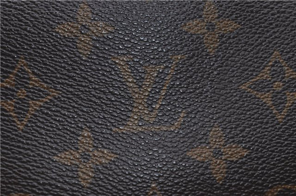 Authentic Louis Vuitton Monogram Raspail PM Shoulder Tote Bag M40608 LV 7503D