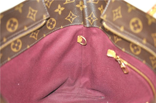 Authentic Louis Vuitton Monogram Raspail PM Shoulder Tote Bag M40608 LV 7503D