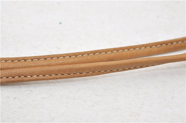 Authentic GUCCI Micro GG PVC Leather Shoulder Cross Body Bag Purse Brown 7504C