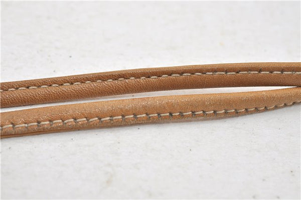 Authentic GUCCI Micro GG PVC Leather Shoulder Cross Body Bag Purse Brown 7504C