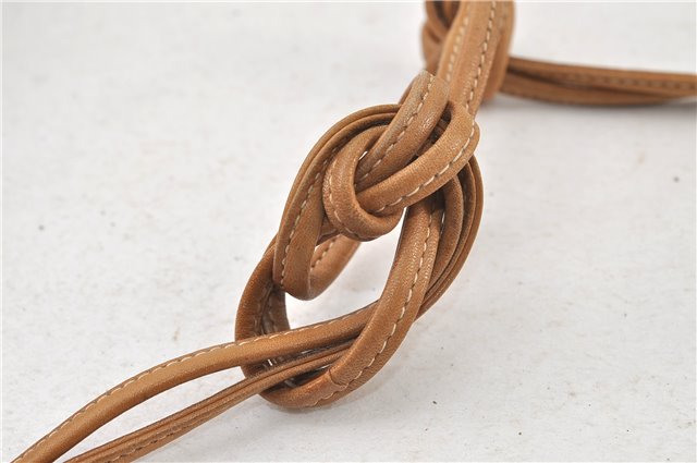 Authentic GUCCI Micro GG PVC Leather Shoulder Cross Body Bag Purse Brown 7504C