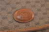 Authentic GUCCI Micro GG PVC Leather Shoulder Cross Body Bag Purse Brown 7504C