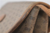 Authentic GUCCI Micro GG PVC Leather Shoulder Cross Body Bag Purse Brown 7504C