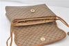 Authentic GUCCI Micro GG PVC Leather Shoulder Cross Body Bag Purse Brown 7504C