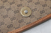 Authentic GUCCI Micro GG PVC Leather Shoulder Cross Body Bag Purse Brown 7504C