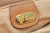 Authentic GUCCI Micro GG PVC Leather Shoulder Cross Body Bag Purse Brown 7504C