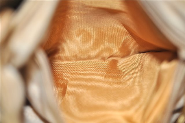 Authentic GUCCI Micro GG PVC Leather Shoulder Cross Body Bag Purse Brown 7504C