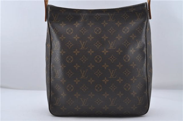 Authentic Louis Vuitton Monogram Looping GM Shoulder Bag M51145 LV 7505D