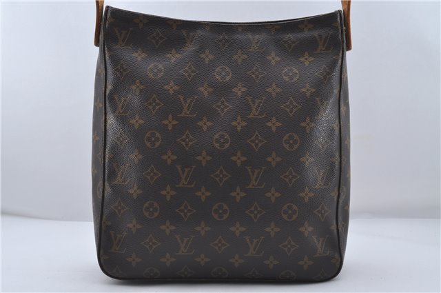 Authentic Louis Vuitton Monogram Looping GM Shoulder Bag M51145 LV 7505D
