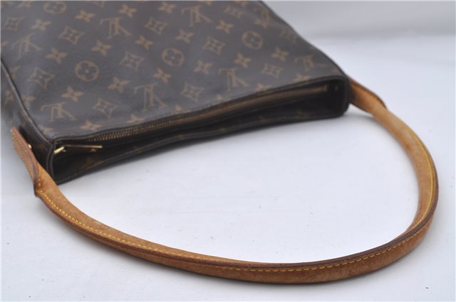 Authentic Louis Vuitton Monogram Looping GM Shoulder Bag M51145 LV 7505D